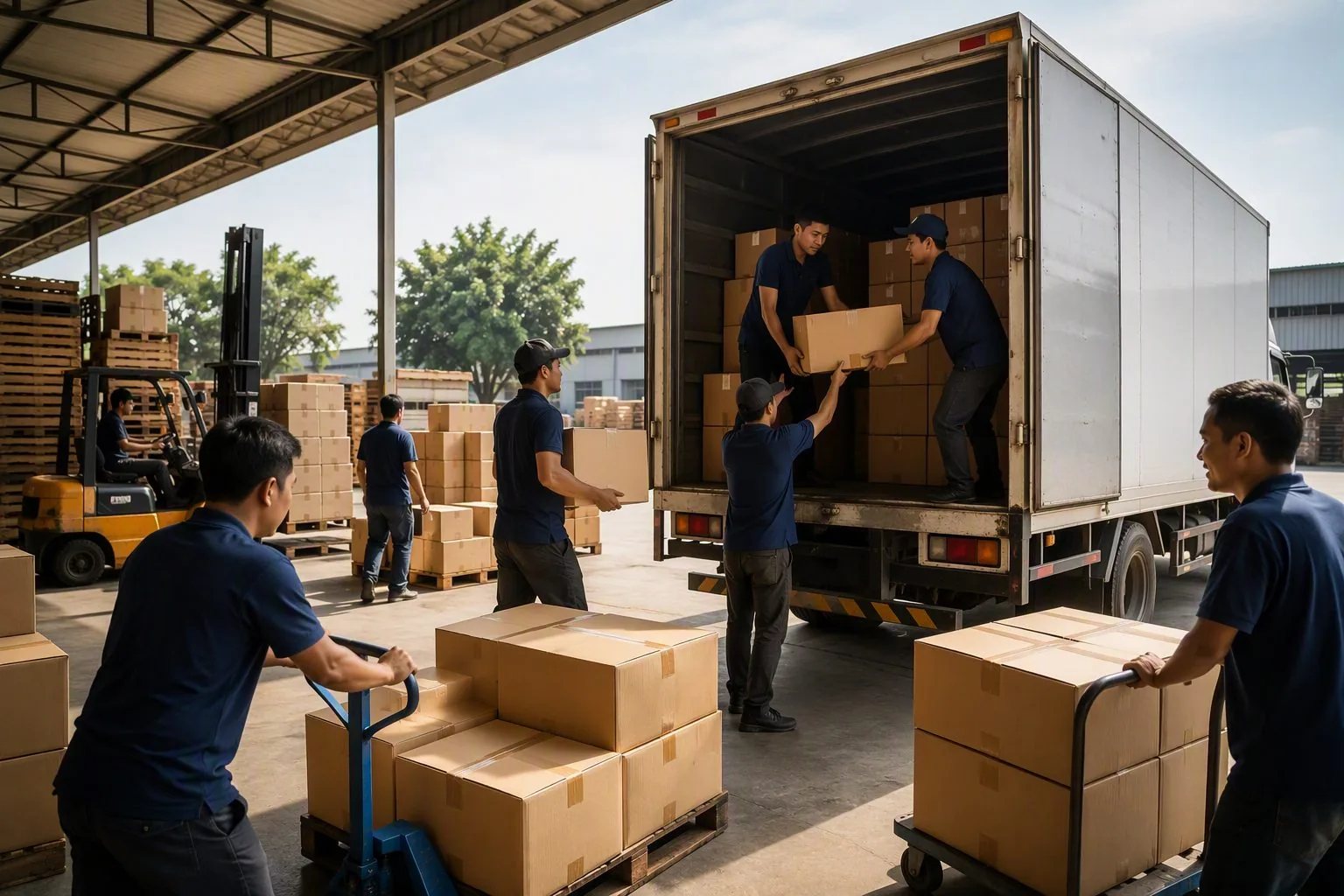 Distribusi stok skala distributor Lamonte