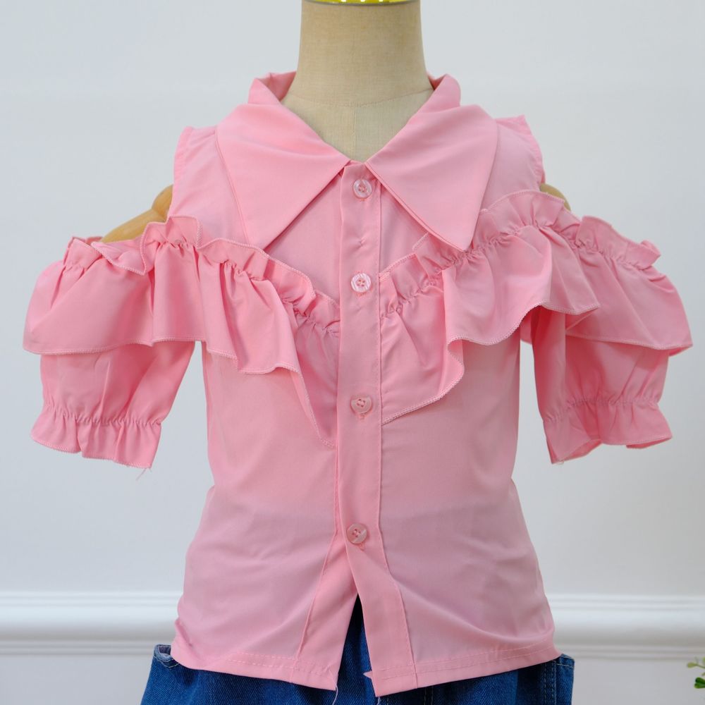 Set Girls Pleats Girly Ruffle Match