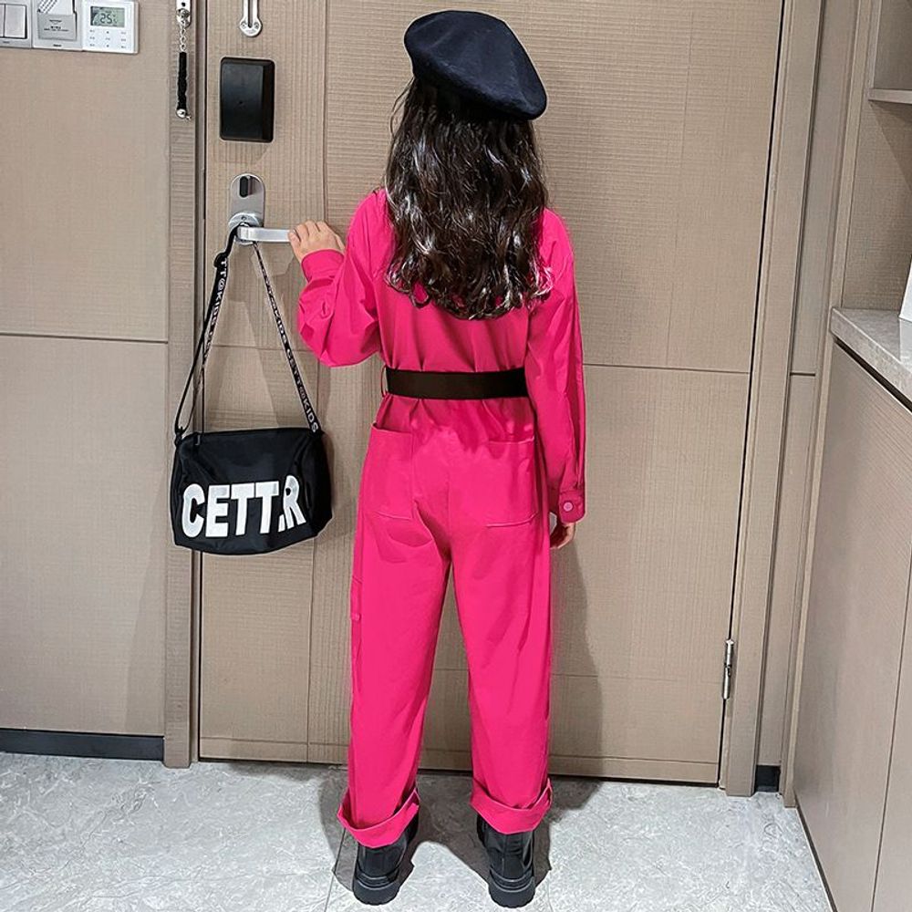 Jumpsuit Slim Body Shape Trendy Mode - Jumpsuit Anak Perempuan - Foto 3