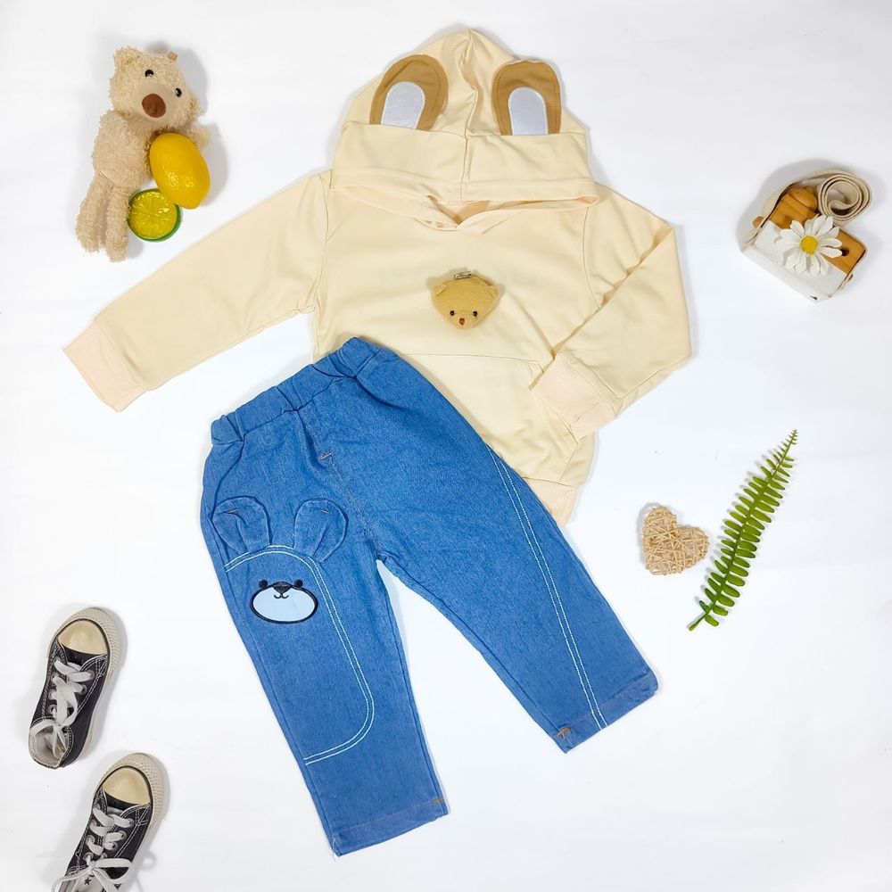 Set Girls Authentic Bear Long Ear