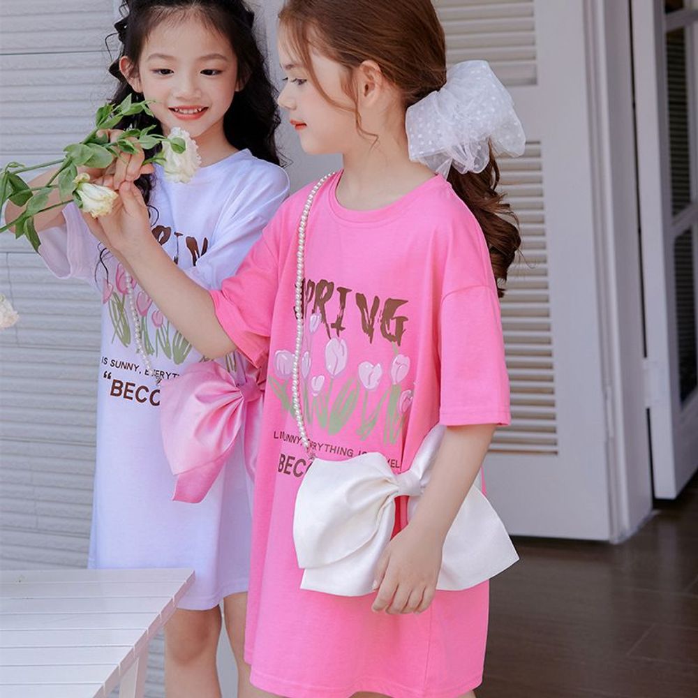 Dress Girls Delicate Tulip Gown Sprivg