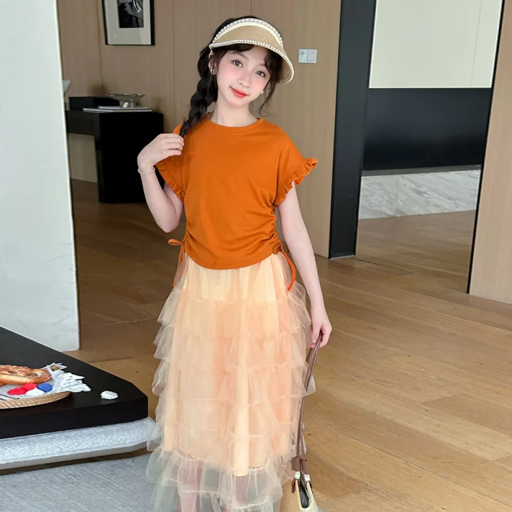 Set Girls Tutu Choco Skirt