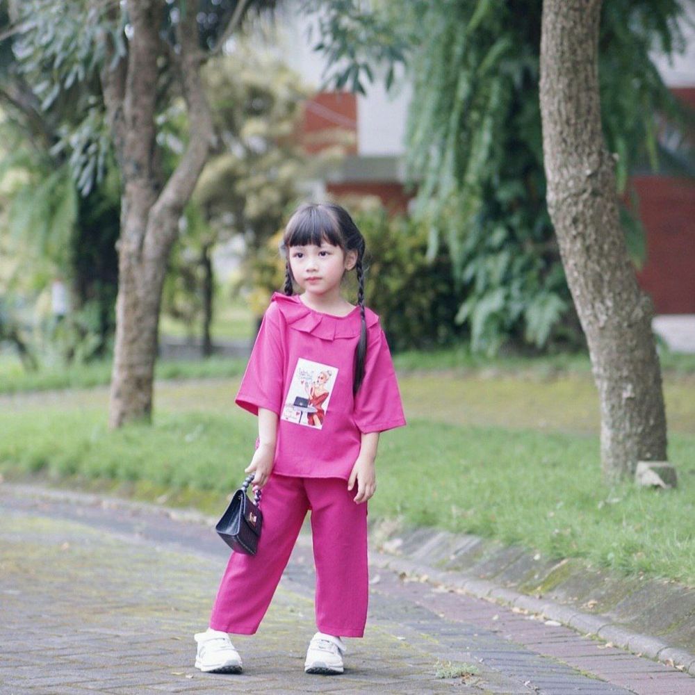 Setelan Collar And Collection Simple