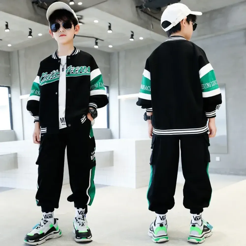 Set Boys Athletic Fleece Simple Activewear