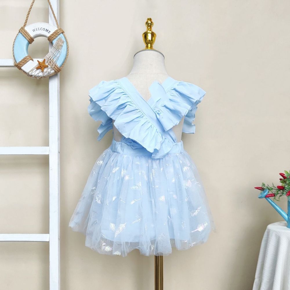 Dress Girls Dazzling Bow Sweet Chic - Foto 3