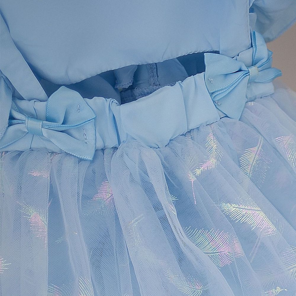 Dress Girls Dazzling Bow Sweet Chic