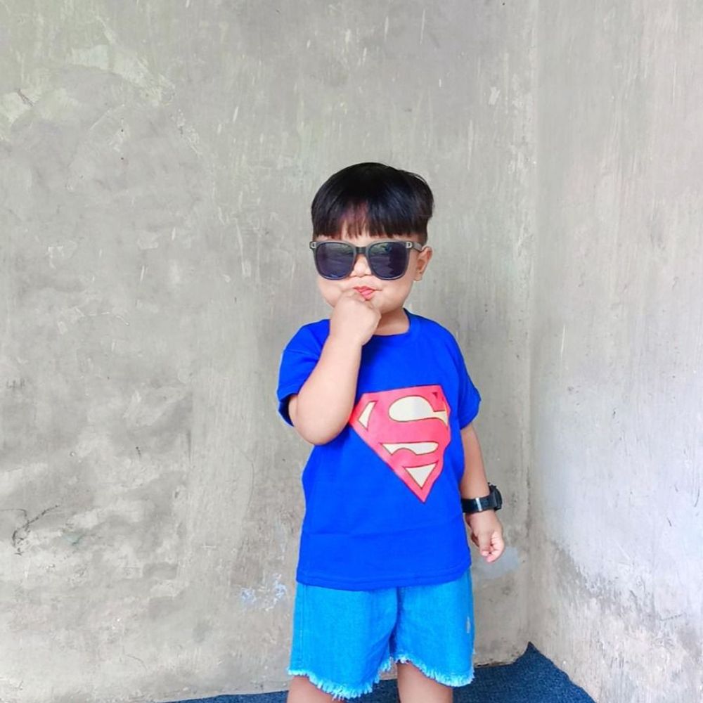 Set Boys Superman Iconic Big Logo
