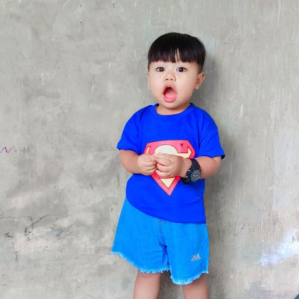 Set Boys Superman Iconic Big Logo