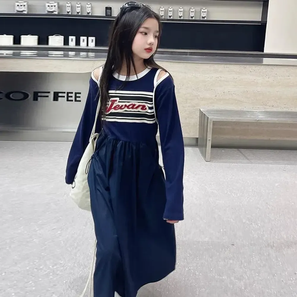 Dress Girl Long Jevars Bing - Foto 4