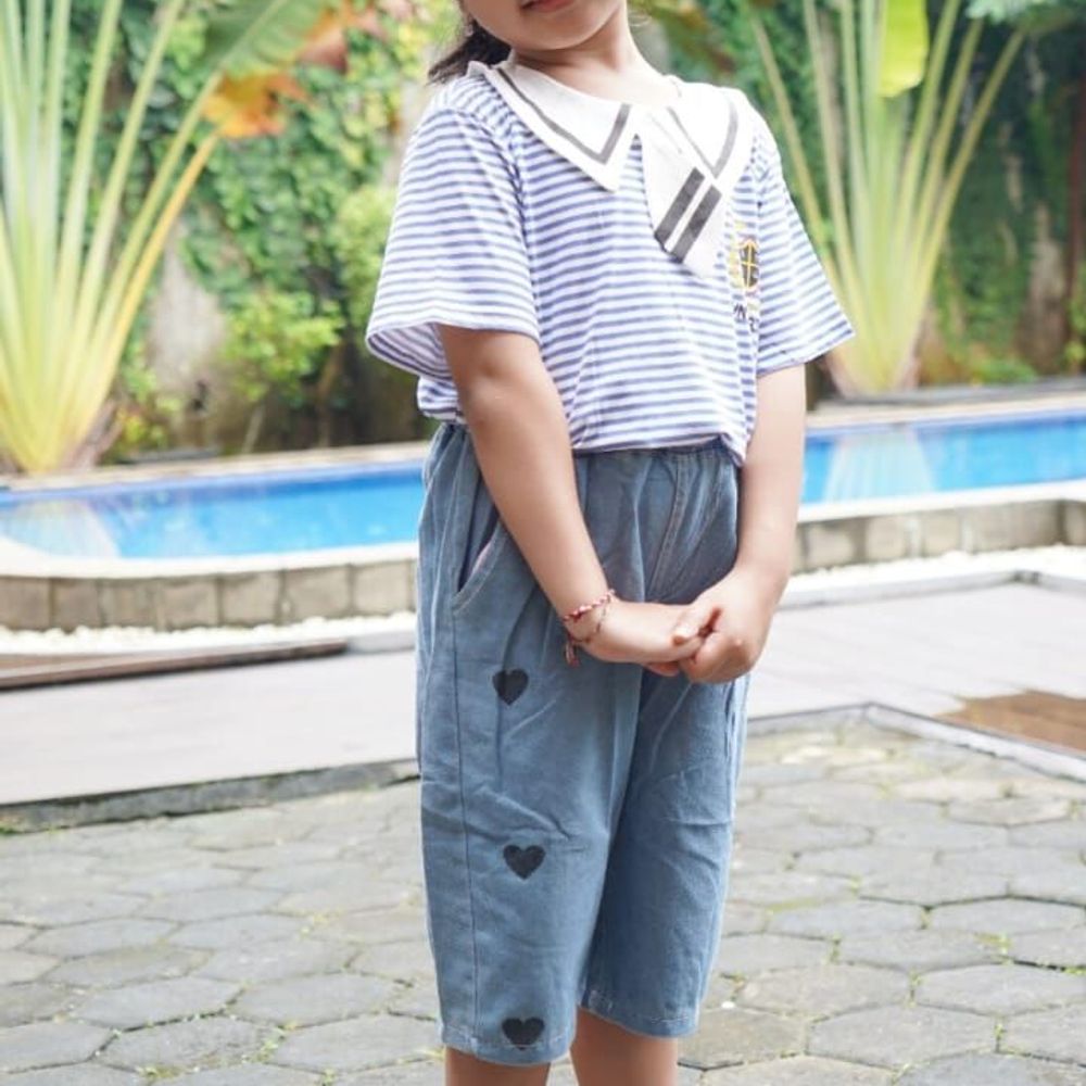Set Girls Authentic Striped Easy Pair