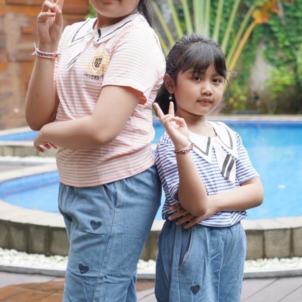 Set Girls Authentic Striped Easy Pair - Foto 1