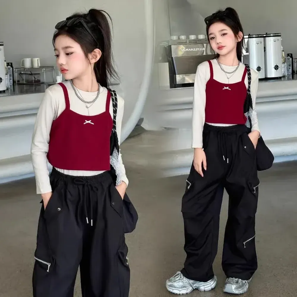 Set Girl Retro Heart Future