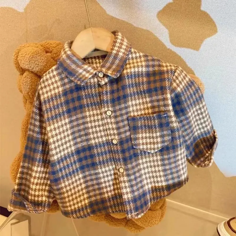 Kemeja Anak Daily Cool Simple 23btr080124sp