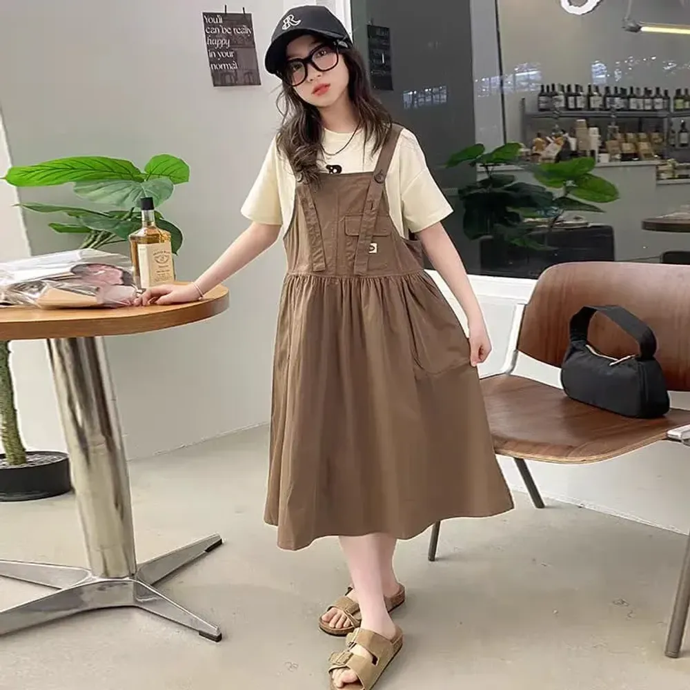 Dress Girls Minies Alpha Choco