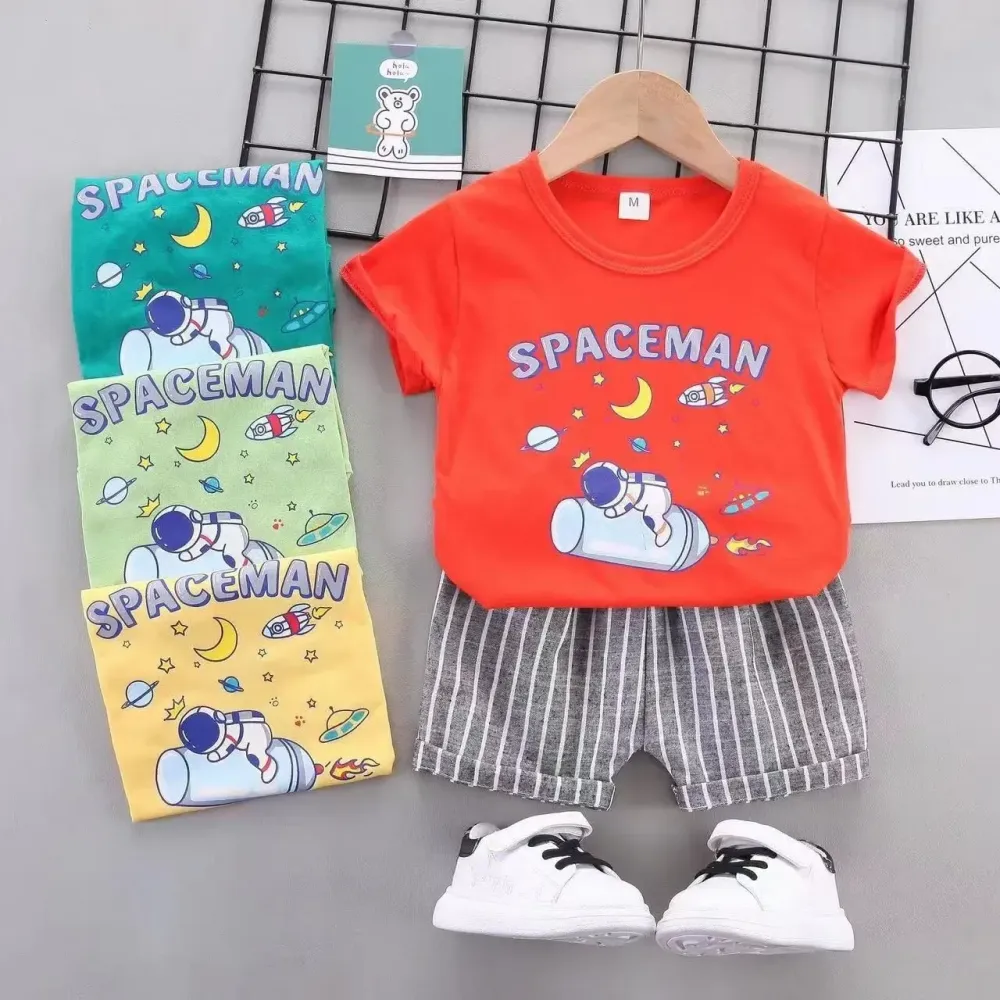 Set Boys Lines Astronaut Outer Space