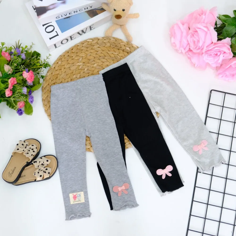 Legging Girls Strip Band Butterfly