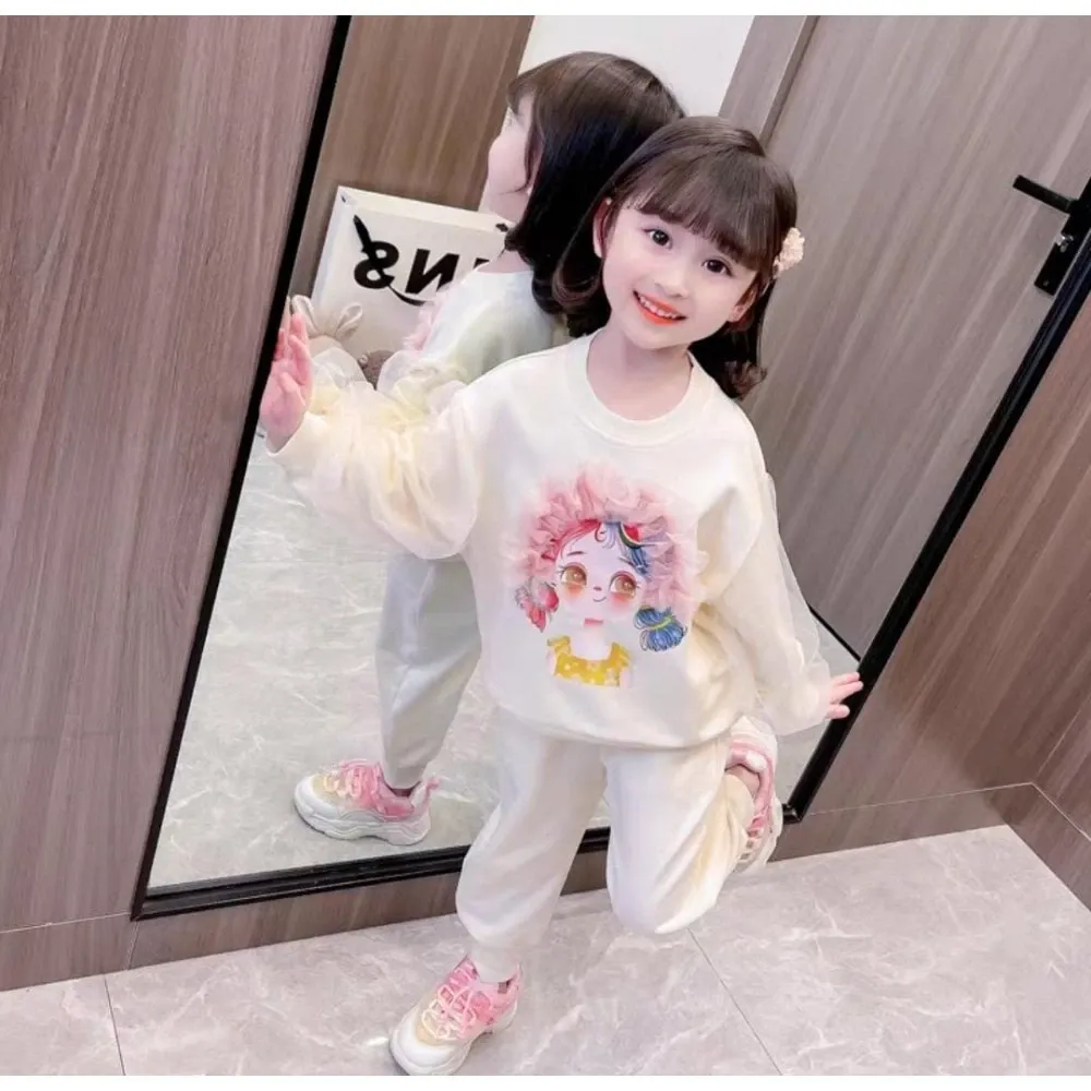 Set Girls Cartoon Harley Blushing Tulle
