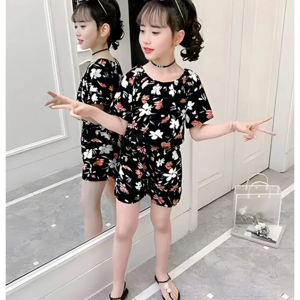 Setelan Spring Flower Beauty Girl