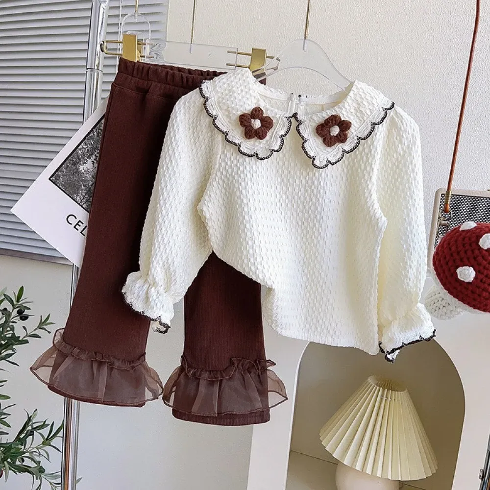 Set Girls Woven Soft Bloom Cable