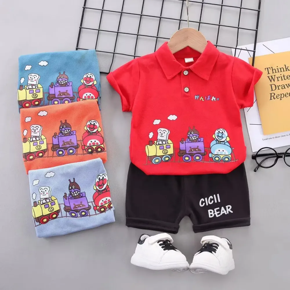Setelan Wangky Train Clown Hangul