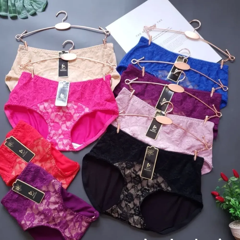 Underwear Variation Flower Renda