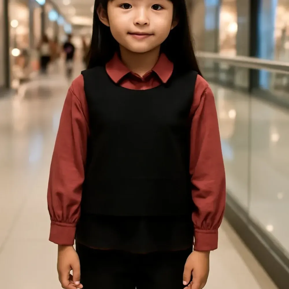 Setelan Modern Wringkle Girly