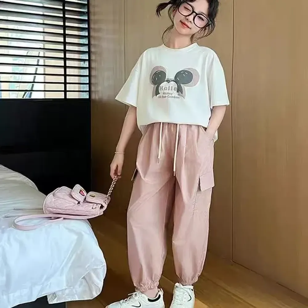 Set Girl Peachy Keen Lace