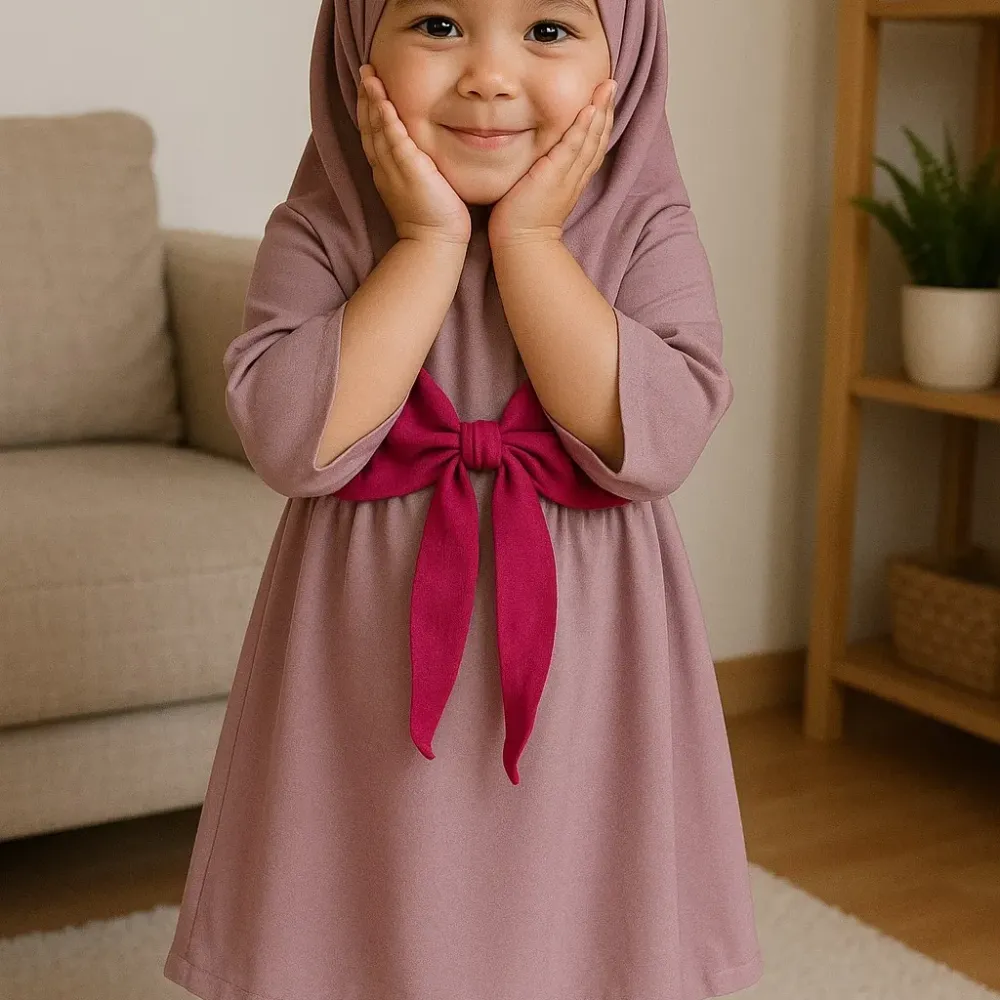 Gamis Alphabet Rope Bigger Plain - Foto 1