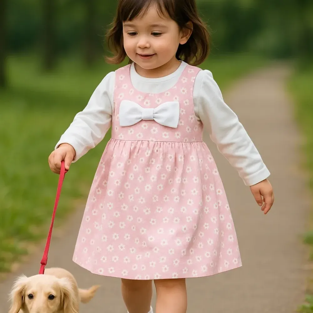 Dress Girl Mini Flowery