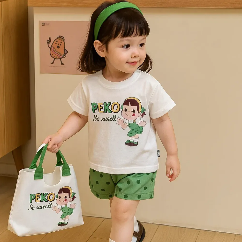 Tops Girls So Sweet Logo Cartoon Style