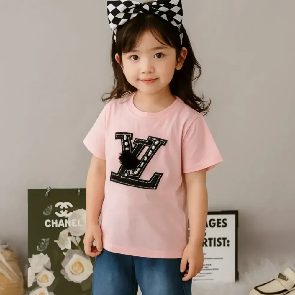 Set Girl Button Daily Lace