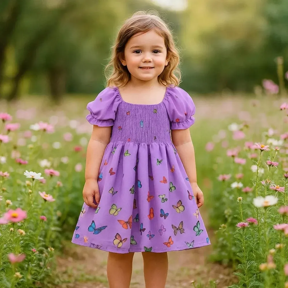 Dress Girls Butterfly Bliss