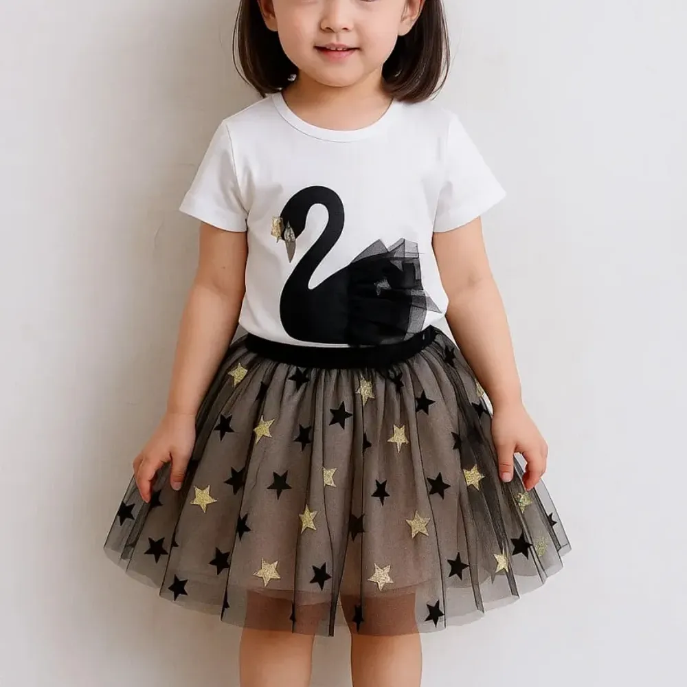Set Girls Duck And Starry Kids