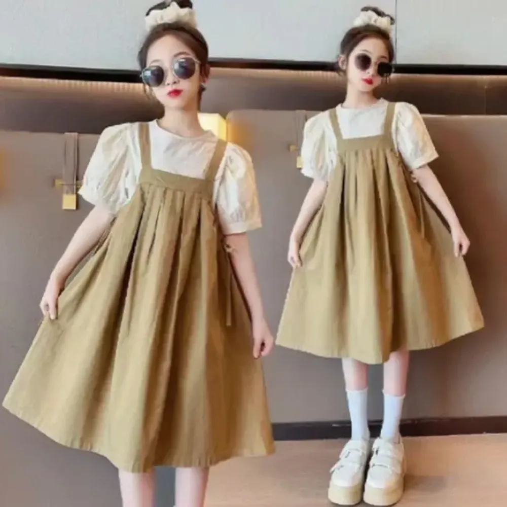 Dress Girls Autumn Misty Fawn