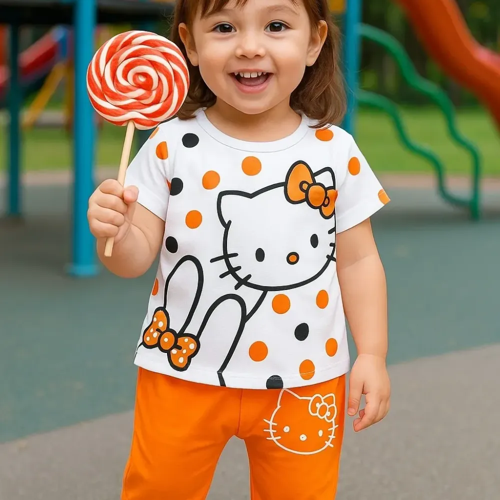 Setelan Hello Kitty And Bobba