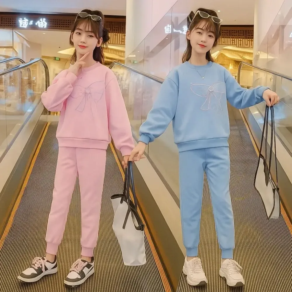 Setelan Ribbon Soft Colour Beauty Import