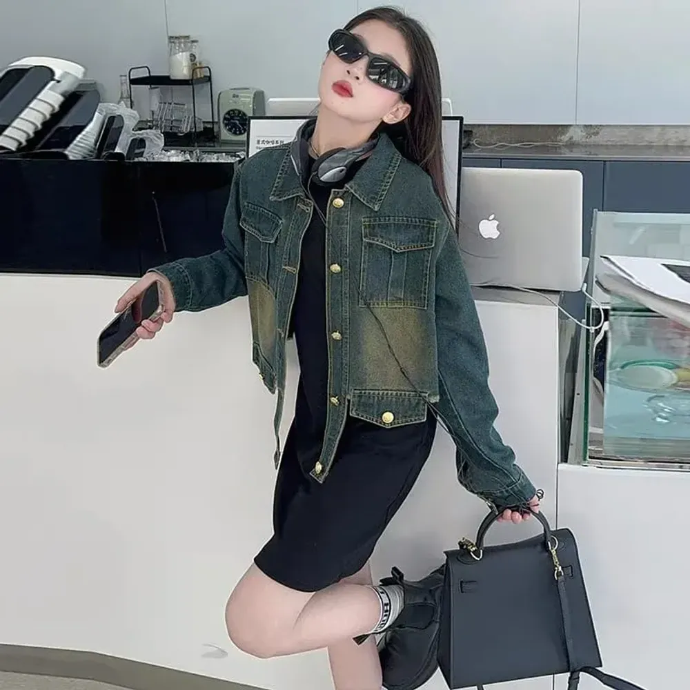 Dress Girl Casual Slim Moon