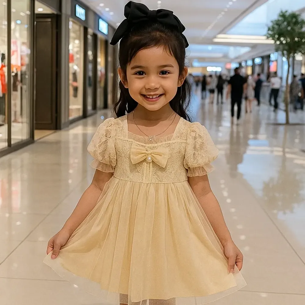 Dress Girl Bloom Little Star