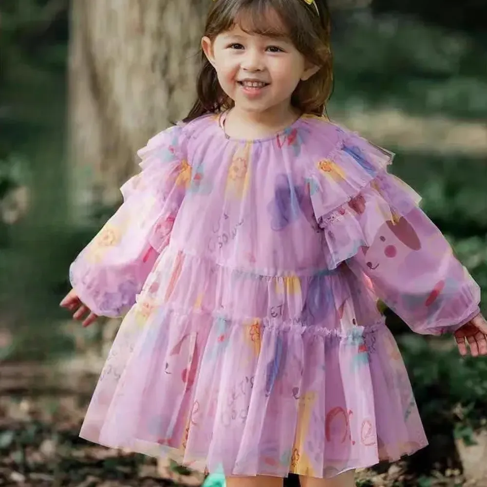Dress Girl Sprinkle Tulip Ring