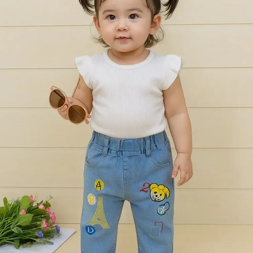 Pants Girl Paris Radiant Mate - 23gpr061224cp