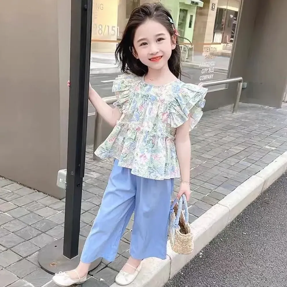 Set Girls Fluttefolk Minty Bloom