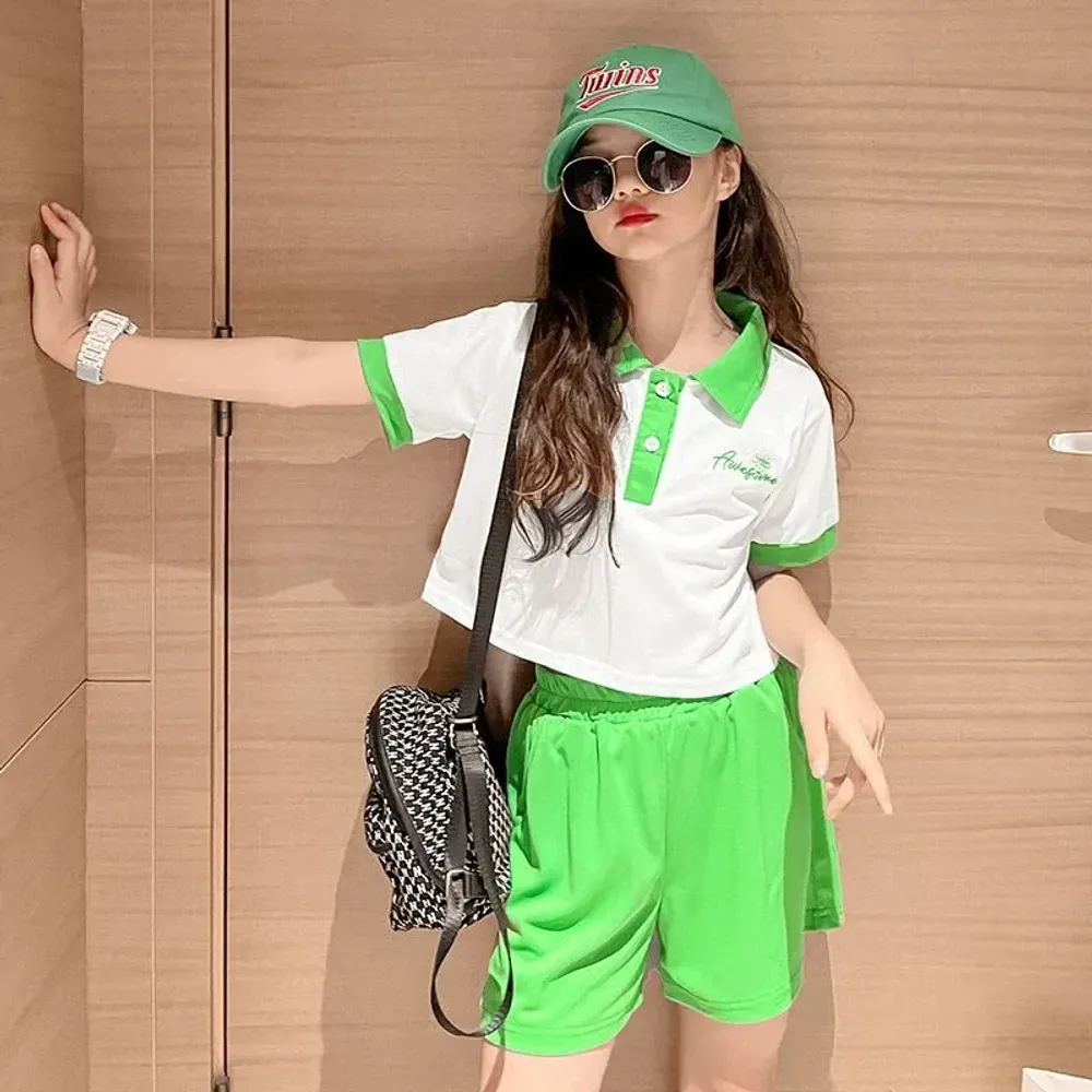Setelan Sport Collar Girly