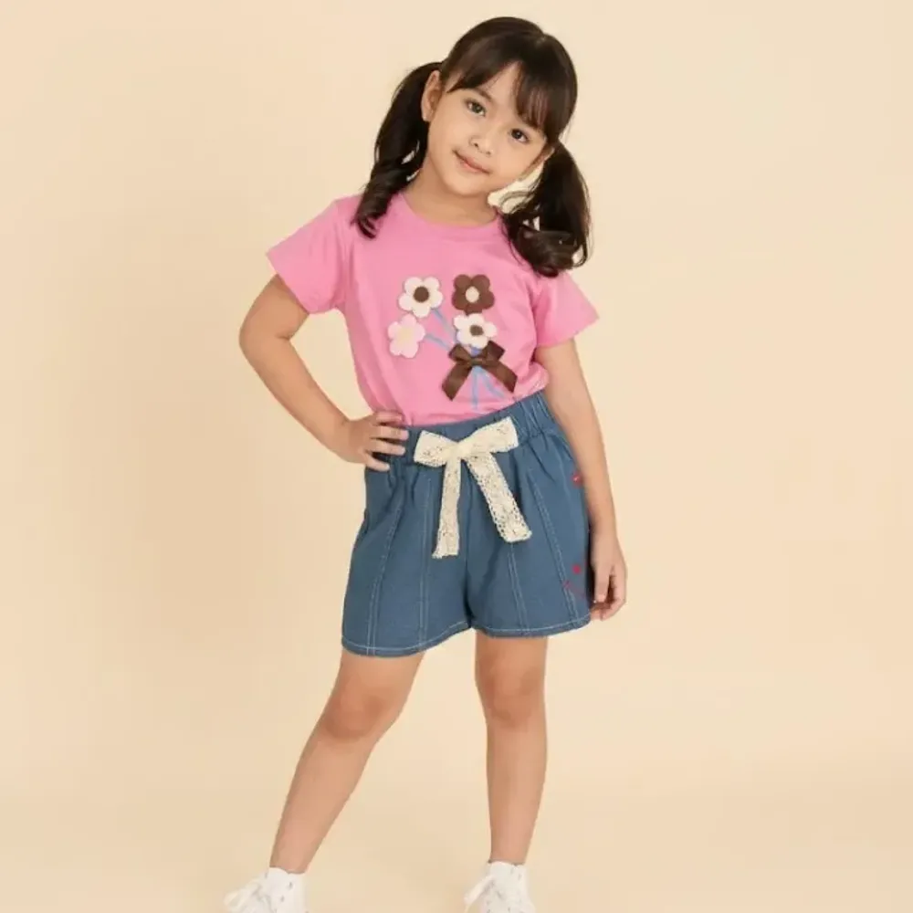 Set Girly Petal Pinky Touch