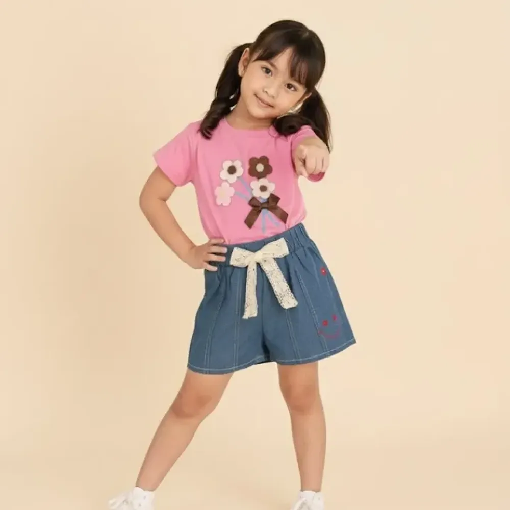 Set Girly Petal Pinky Touch