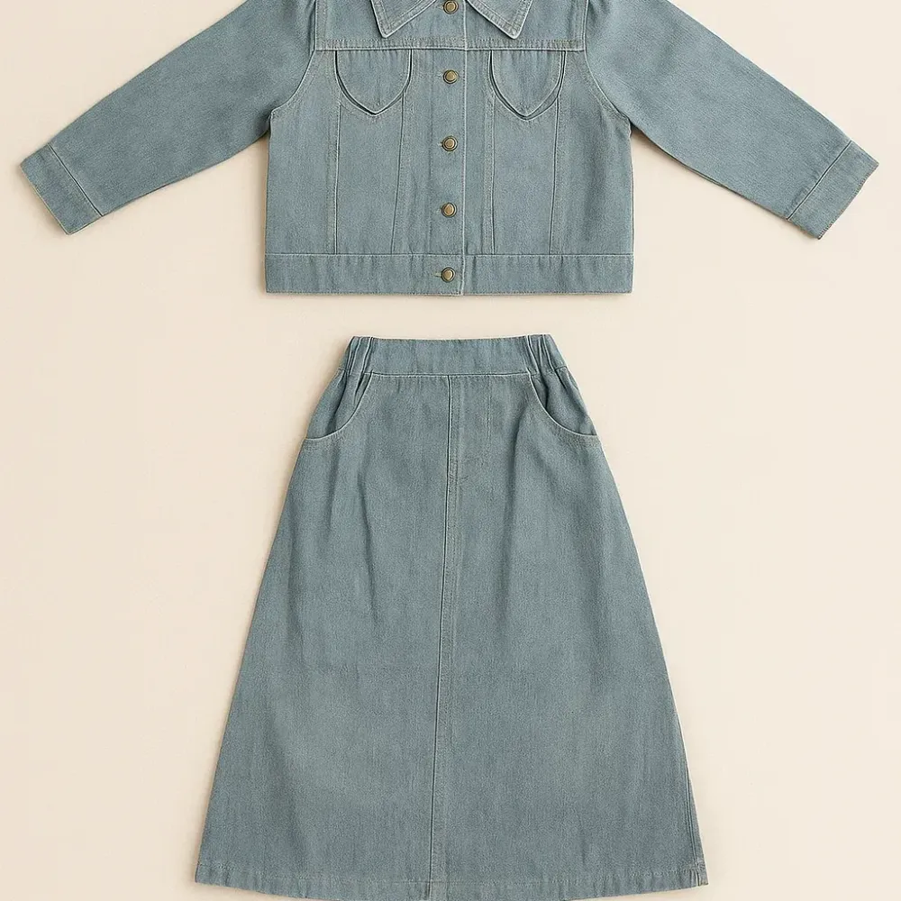 Set Girls Raw Edge Denim Daze - Foto 3
