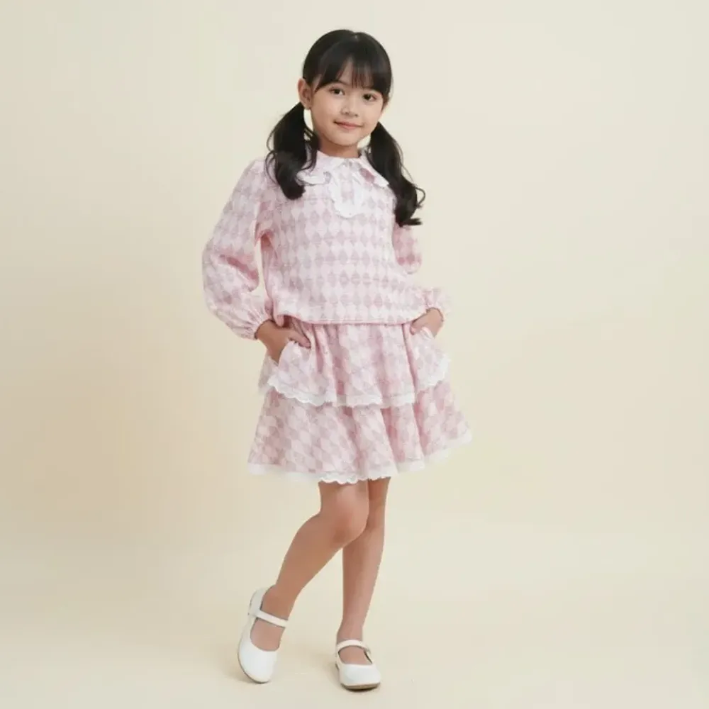 Set Girl Classy Pink Diamond