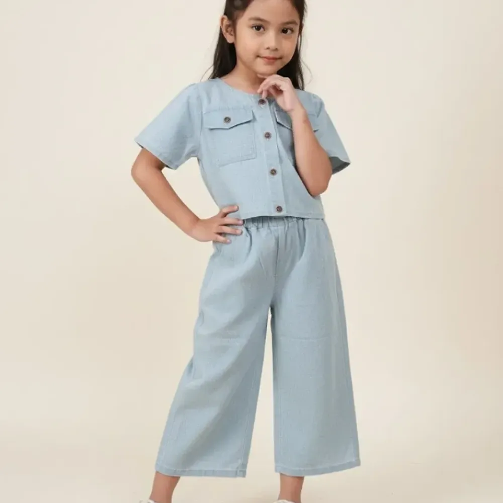 Set Girly Minty Happy Jeans