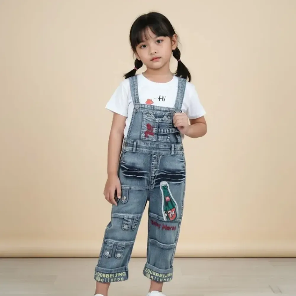 Setelan Overall Baby Hero Kids - - Setelan Overal Anak