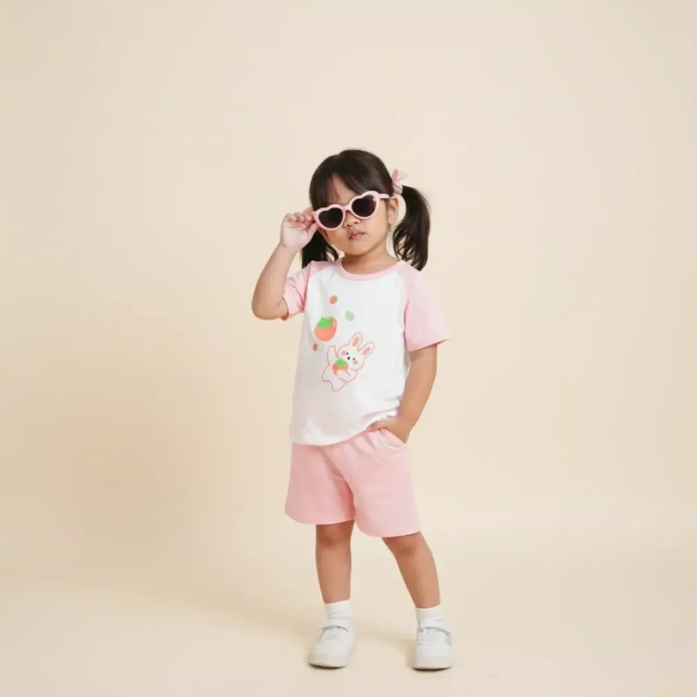 Set Girls Giggly Snazzy Duds Cheerful