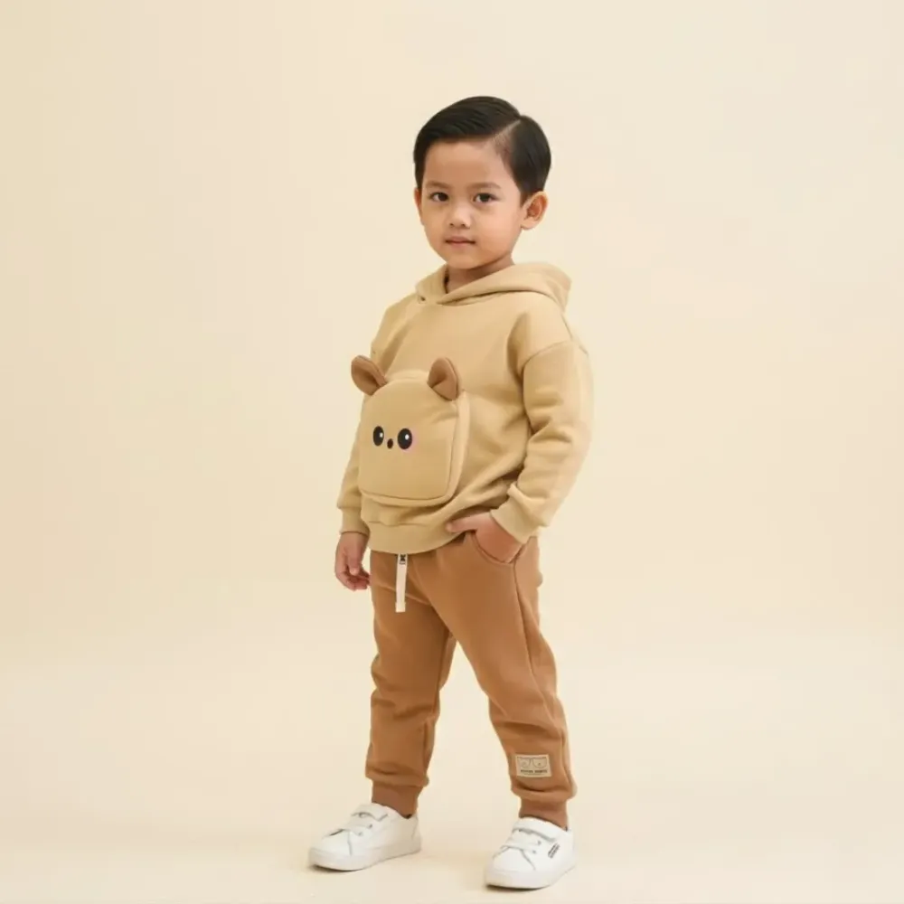Set Boy Brown Teddy Collar - Foto 3